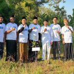 Penanaman pohon di momentum Muktamar NU ke-35, Jombang, Jawa Timur 01