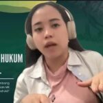 Annisa Alfath saat menyampaikan materiya